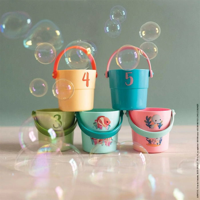 Juratoys Janod My Baby Animals Buckets