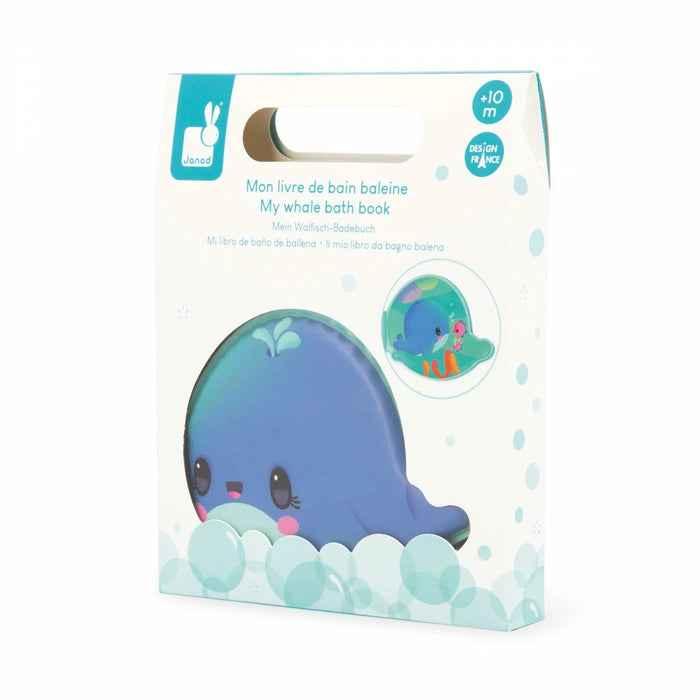 Juratoys Janod My Whale Bath Book
