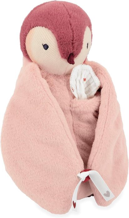 Kaloo Doudou Kissing Plush Penguin Pink