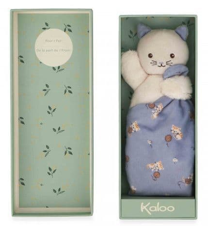 Kaloo Doudou Lilac Cat Comforter