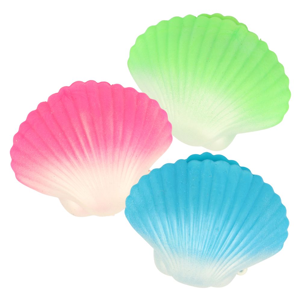 Keycraft Squishy Mermaid Bubble Shells — Maple Gifts