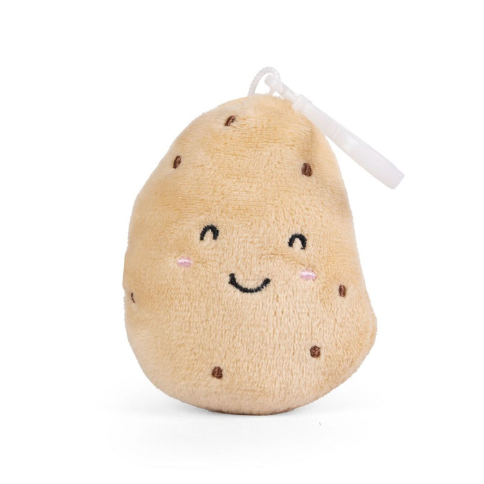 Keycraft Little Living Nature Clips Vegetable Plush Keyrings