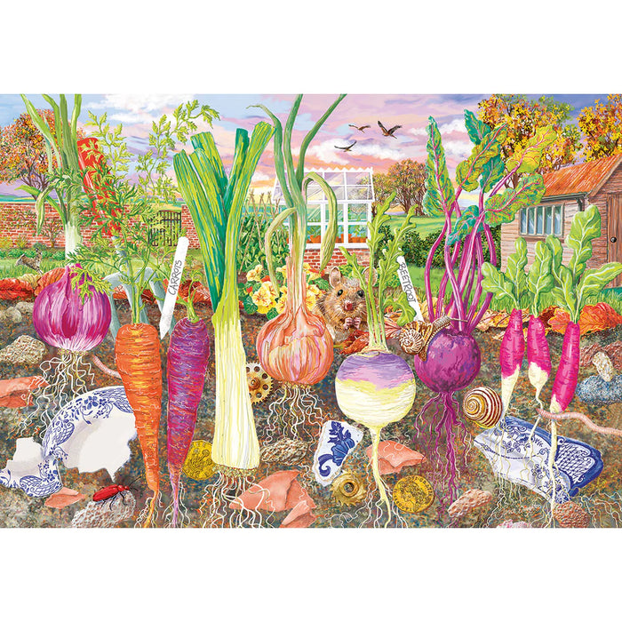Gibsons Roots And Shoots 4x500pc Jigsaw Puzzle