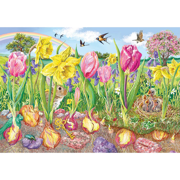Gibsons Roots And Shoots 4x500pc Jigsaw Puzzle