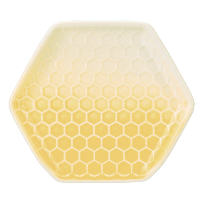 Kitchen Pantry Yellow Ceramic Spoon Rest