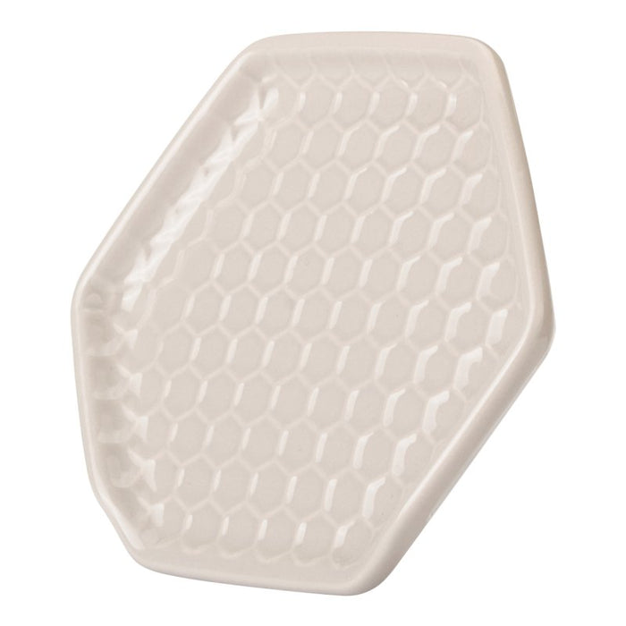 Kitchen Pantry Grey Ceramic Spoon Rest