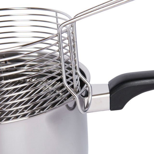 KitchenCraft Stainless Steel Large Chip Fryer And Basket