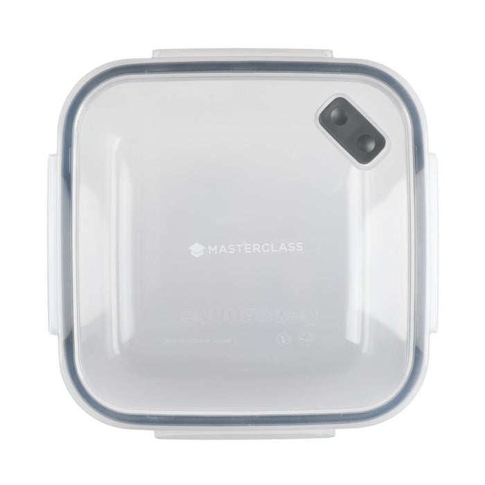 MasterClass Eco Snap Food Storage Square Container, 800ml