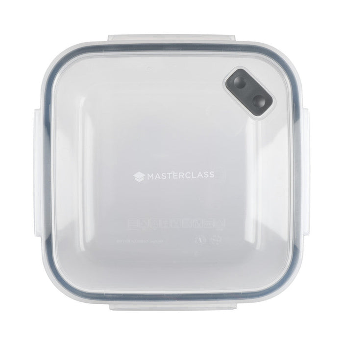 MasterClass Eco Snap Food Storage Square Container, 1.4L