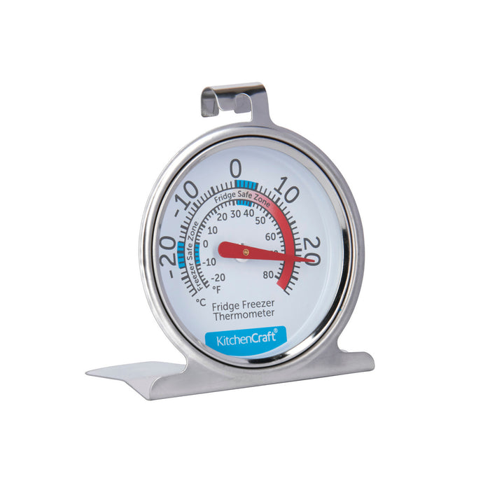 KitchenCraft Stainless Steel Fridge Thermometer