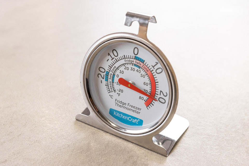 KitchenCraft Stainless Steel Fridge Thermometer