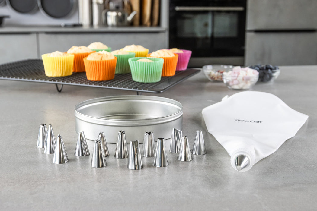 KitchenCraft Sweetly Does It Icing Tin Set