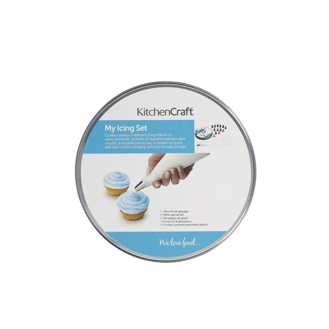 KitchenCraft Sweetly Does It Icing Tin Set