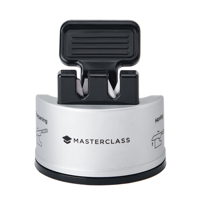 MasterClass Smart Sharp Silver Dual Knife Sharpener,