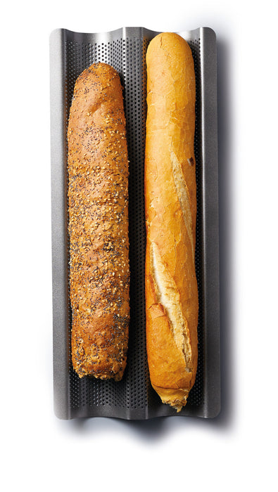 MasterClass Crusty Bake Non-Stick Baguette Tray