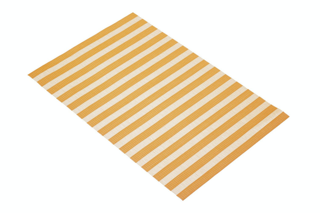 KitchenCraft Woven Orange Stripe Placemat