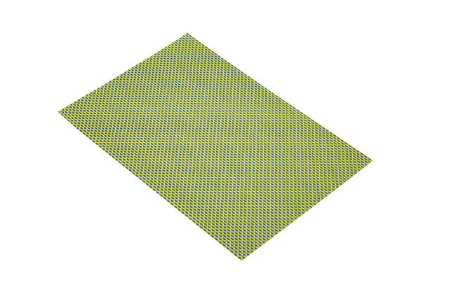 KitchenCraft Woven Green & Black Weave Placemat