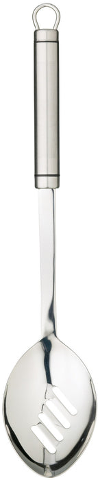 KitchenCraft Oval Handled Professional Stainless Steel Slotted Spoon
