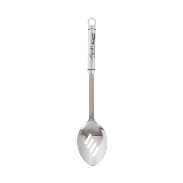 KitchenCraft Oval Handled Professional Stainless Steel Slotted Spoon