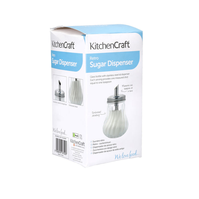 KitchenCraft Glass Sugar Dispenser