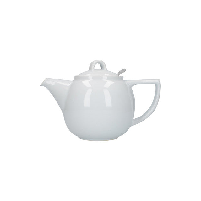 London Pottery Geo Filter 4 Cup Teapot White