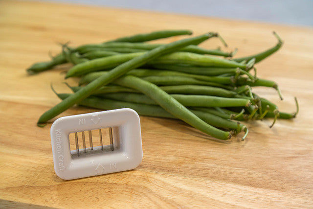 KitchenCraft Traditional Wide Mouth Bean Slicer