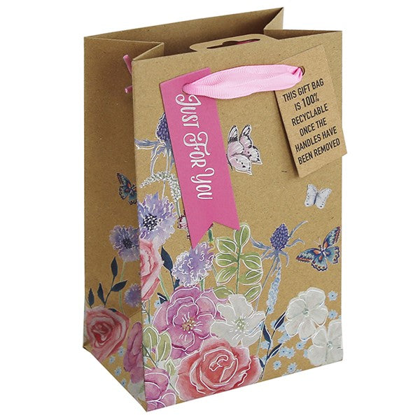 Kraft Summer Butterfly Perfume Bag