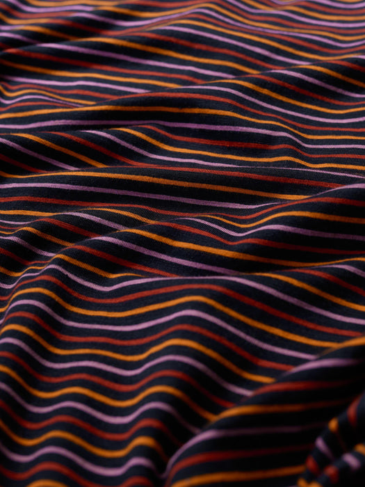 Seasalt Women's Landing Roll Neck Top In Profile Onyx