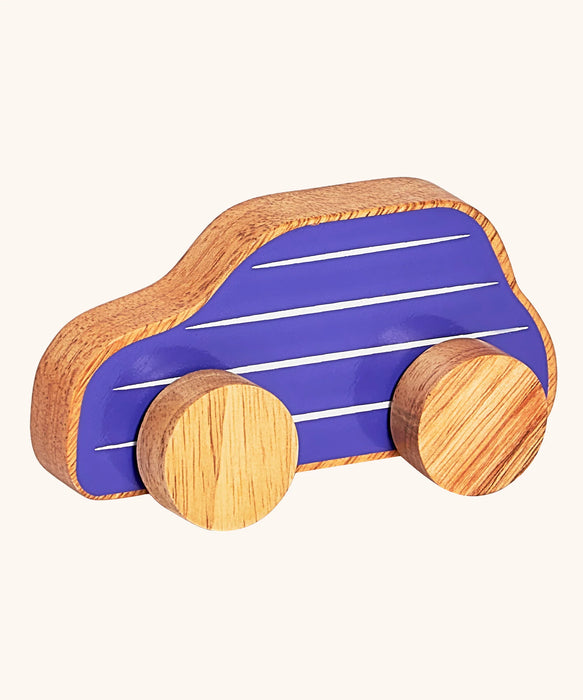 Lanka Kade Wooden Beetle Print Car Push Along