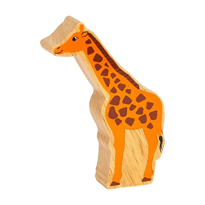 Lanka Kade Wooden Toy Natural Orange Giraffe