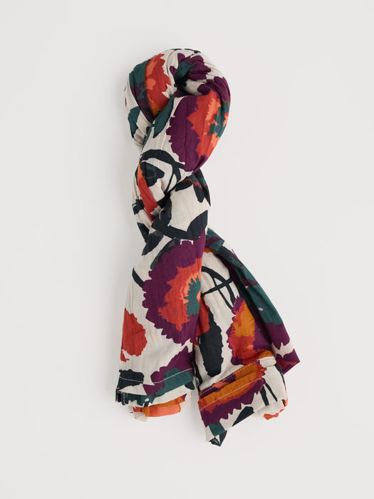 Seasalt Women's Larissa Shirt In Figurative Floral Aran