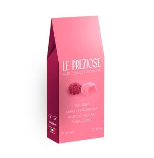 Le Preziose Italian Pomegranate And Blueberry Fruit Jellies