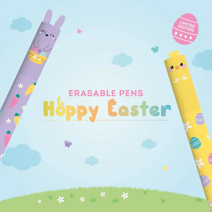 Legami Set Of 2 Chick & Bunny Hoppy Easter Erasable Pens