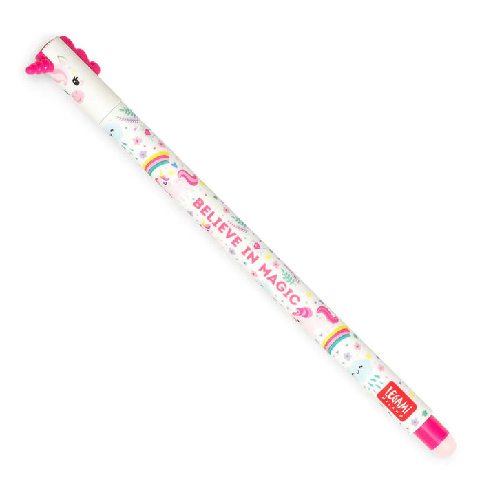 Legami Erasable Pink Unicorn Gel Pen