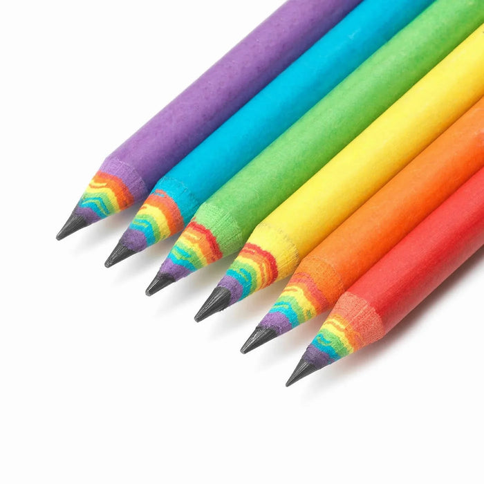 Legami Happiness for Every Day Set Of 6 HB Graphite Pencils