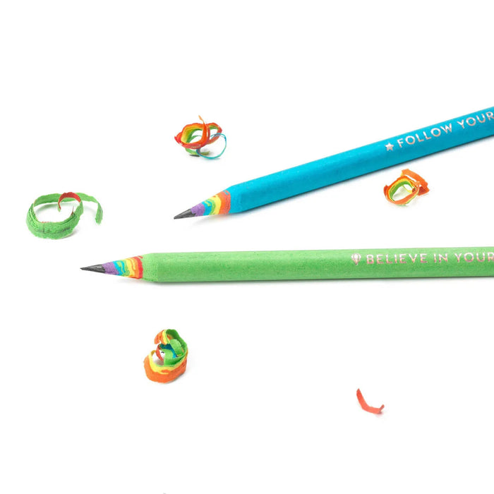 Legami Happiness for Every Day Set Of 6 HB Graphite Pencils