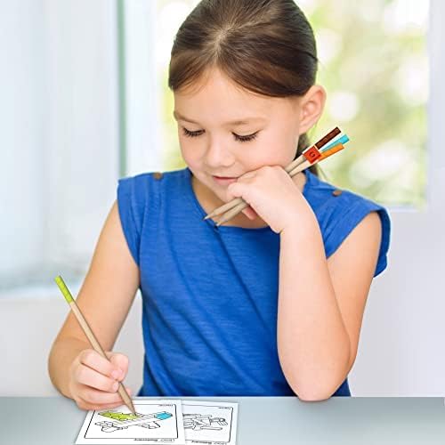 Lego 2.0 12-Pack Coloured Pencils with Topper