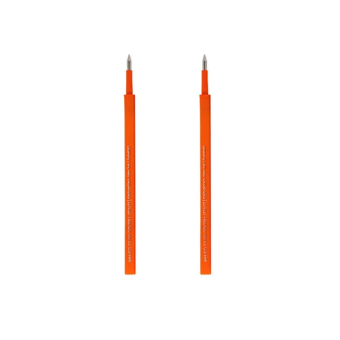 Legami Lovely Friends Orange Refills For Gel Pen Set Of 2