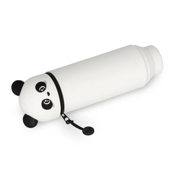 Legami Kawaii 2 in 1 Soft Silicone Panda Pencil Case