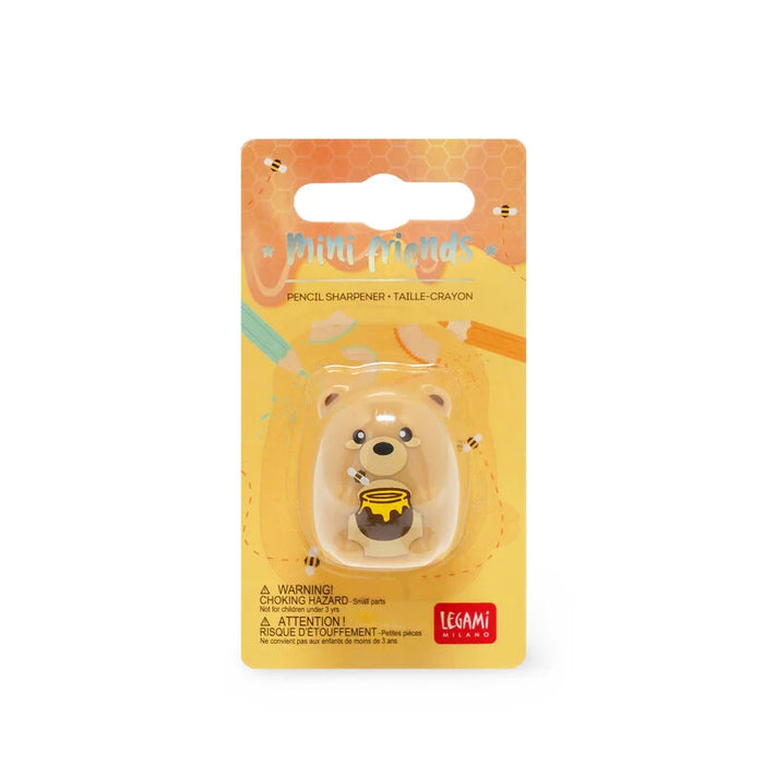 Legami Mini Friends Teddy Bear Pencil Sharpener