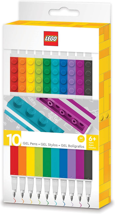 LEGO Stationery 10 Pack Gel Pens