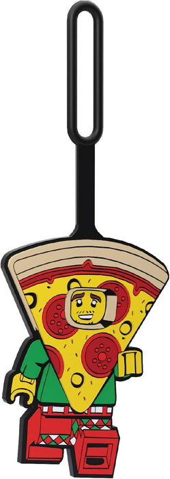 Lego Iconic Classic Pizza Guy Luggage Tag