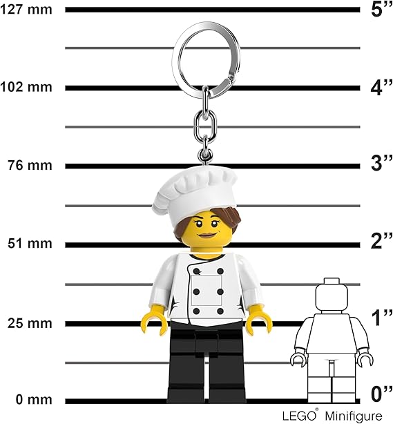 Lego Iconic Female Chef Key Light