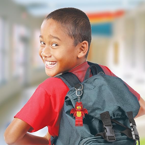 Lego Iconic Dragon Suit Guy Key Light