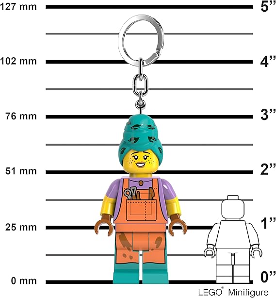 LEGO Key Pottery Girl Key Light
