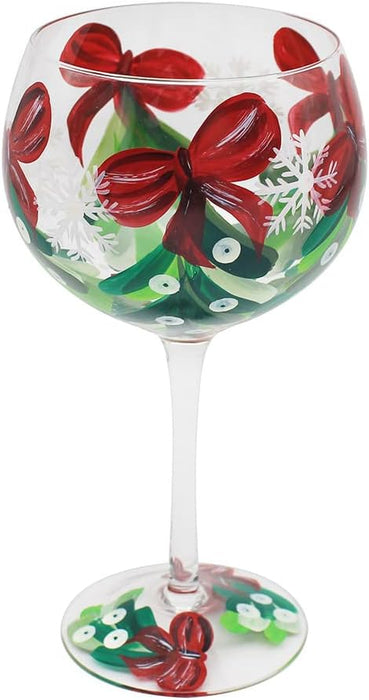 The Leonardo Collection Mistletoe Gin Glass