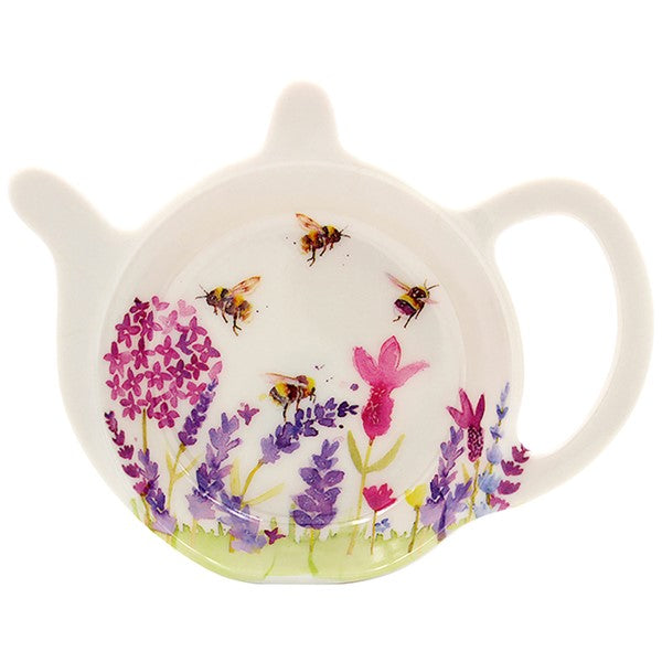 The Leonardo Collection Lavender & Bees Tea Bag Tidy