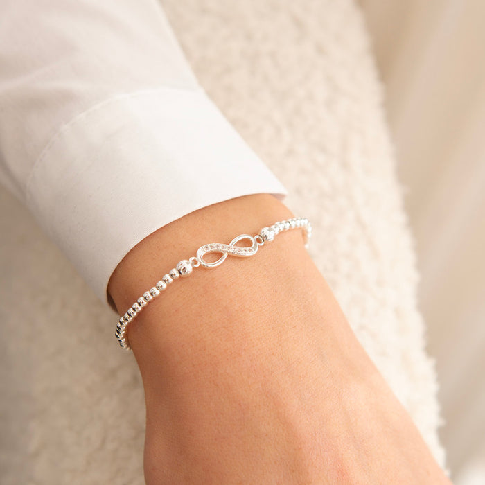 Life Charms Silver EFY Infinity Bracelet