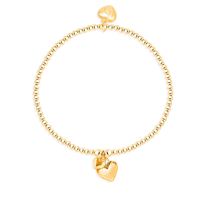 Life Charms EFY Puffed Mixed Heart Bracelet