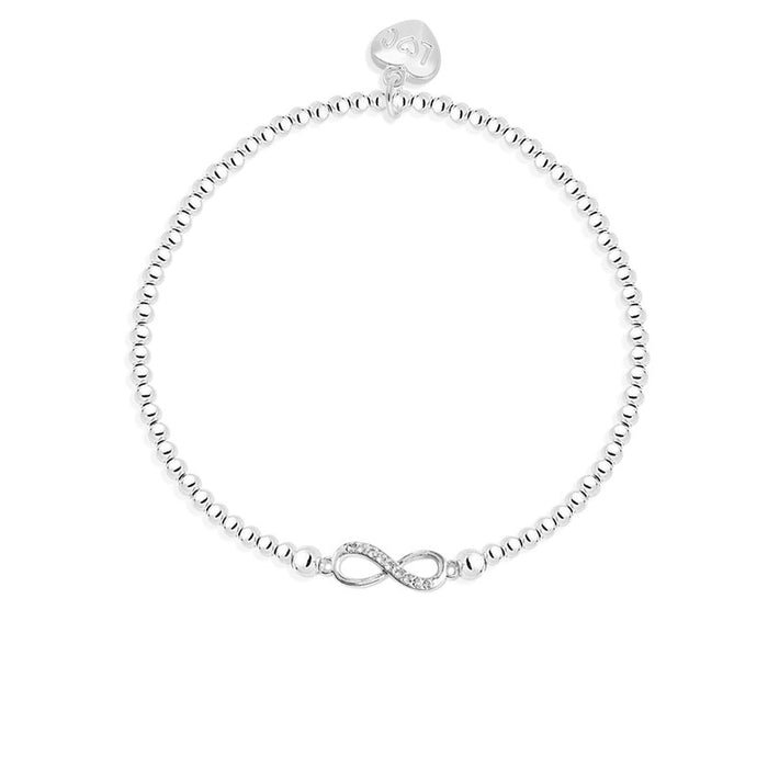Life Charms Silver EFY Infinity Bracelet